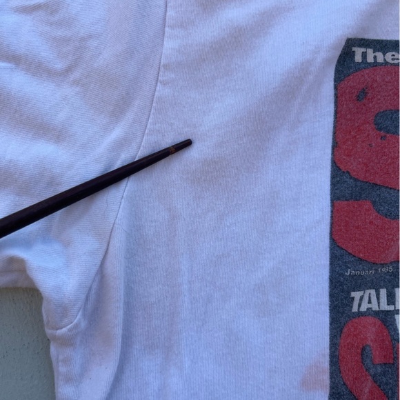 Men's Mitchell&Ness T-Shirt White Shaq O'Neill M Streetwear 90s Magic NBA Dunk - Picture 8 of 15